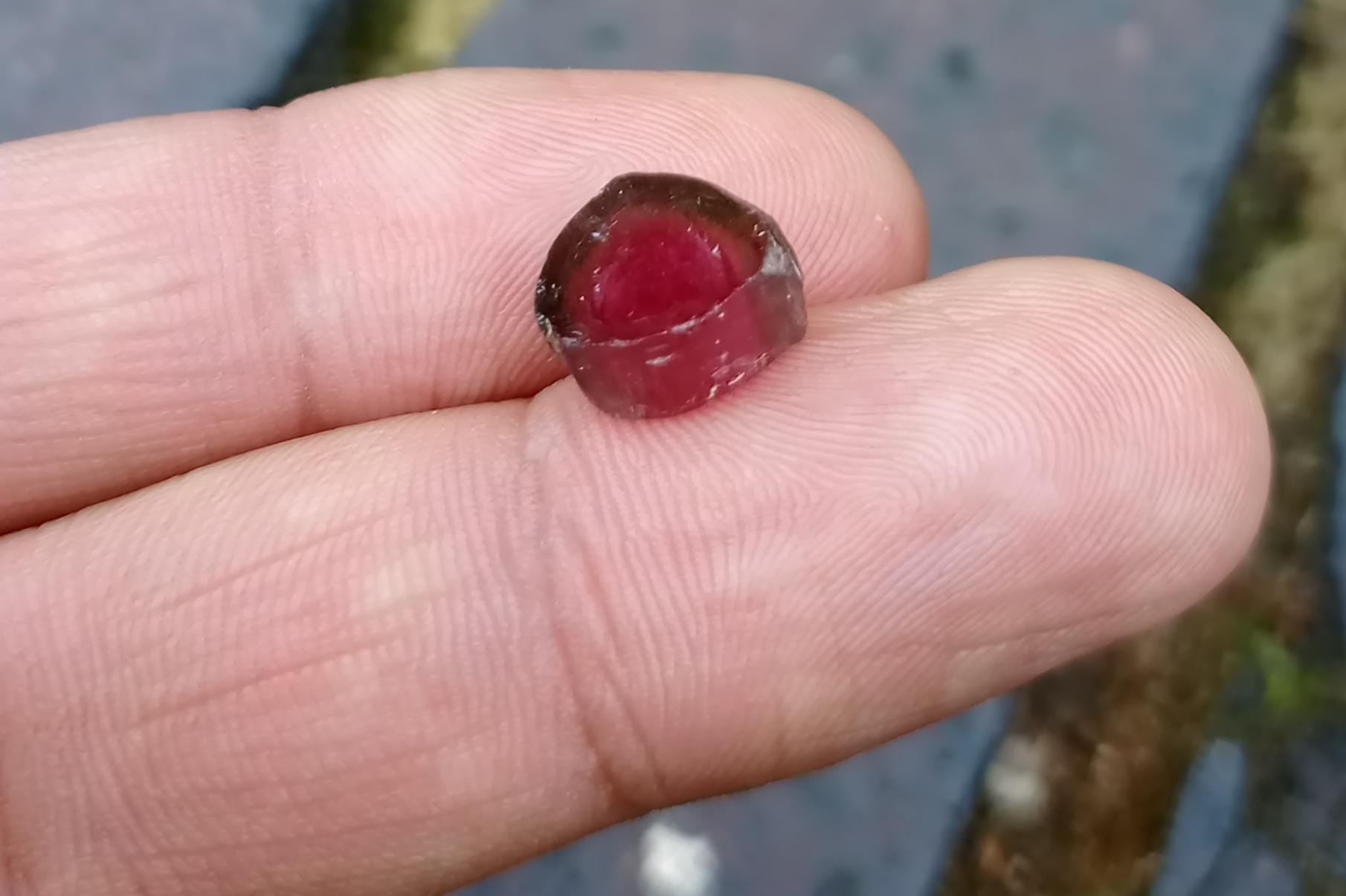 Watermelon Slice Tourmaline